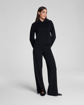 SPANX AirEssentials® Zero Waistband Wide Leg Pant Very Black