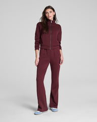 SPANX AirEssentials® Brushed Full Zip Jacket Cassis Heather