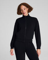 SPANX AirEssentials® Brushed Full Zip Jacket Very Black