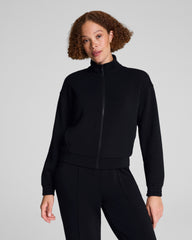 SPANX AirEssentials® Brushed Full Zip Jacket Very Black