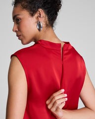 SPANX® Silky Smooth Cowl Neck Sleeveless Top SPANX® Red
