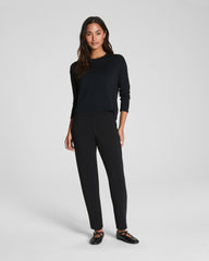 SPANX AirEssentials® Relaxed Long Sleeve Top Very Black