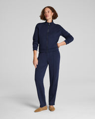 SPANX AirEssentials® Brushed Full Zip Jacket Timeless Navy Heather