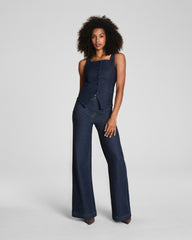 SPANX® Denim Tailored Vest Raw Indigo