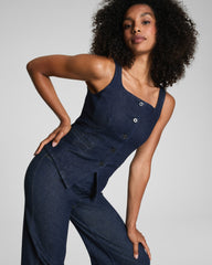 SPANX® Denim Tailored Vest Raw Indigo