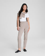 SPANX AirEssentials® Brushed Slim Straight Pant Birch Heather