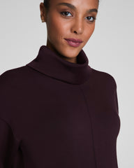 SPANX AirEssentials® Turtleneck Tunic Truffle Brown