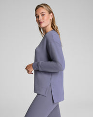 SPANX AirEssentials® Brushed V-Neck Tunic Pewter