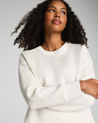 SPANX AirEssentials® Luxe Crewneck Long Sleeve Top Ivory