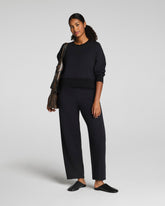SPANX AirEssentials® Luxe Crewneck Long Sleeve Top Very Black