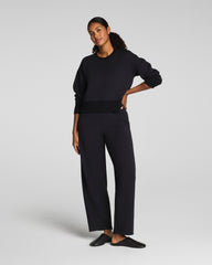 SPANX AirEssentials® Luxe Crewneck Long Sleeve Top Very Black
