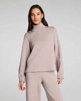 SPANX AirEssentials® Luxe Turtleneck Coastal Fog