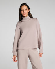 SPANX AirEssentials® Luxe Turtleneck Coastal Fog