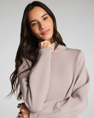 SPANX AirEssentials® Luxe Turtleneck Coastal Fog