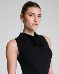 SPANX® Ponte Sleeveless Midi Dress Classic Black