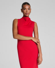 SPANX® Ponte Sleeveless Midi Dress SPANX® Red