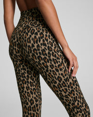SPANXsupersmooth™ PerfectFit Ponte Micro Flare Pant Light Leopard Print