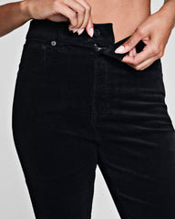 SPANXshape™ Authentic 360 Corduroy Micro Flare Classic Black
