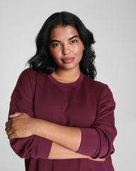 SPANX AirEssentials® Crewneck Tunic Plum Berry