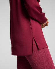 SPANX AirEssentials® Crewneck Tunic Red Merlot