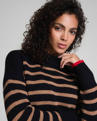La Ligne Marin Sweater Black/Camel