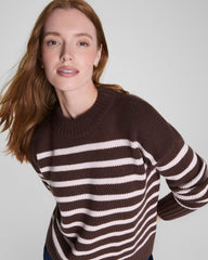La Ligne Marin Sweater Chocolate/Blush