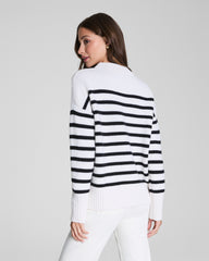 La Ligne Marin Sweater Cream/Black