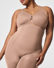 SPANXsculpt™ OnCore High-Waisted Mid-Thigh Short Cafe Au Lait