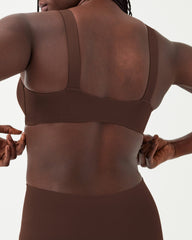 SPANXsmooth™ Bra-llelujah!® Lightly Lined Bralette Chestnut Brown