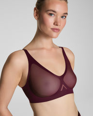 SPANXsupersmooth™ SheerSense Bralette Plum Berry