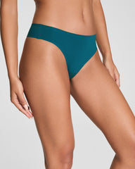 SPANXsmooth™ Fit-To-You Thong 3-Pack Box Emerald Bay/Timeless Navy/Cafe Au Lait