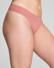 SPANXsmooth™ Fit-To-You Thong 3-Pack Box Rose Quartz/Spanx Red/Blackberry