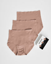 SPANXsmooth™ Fit-To-You Brief 3-Pack Box Cafe Au Lait