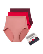 SPANXsmooth™ Fit-To-You Brief 3-Pack Box Rose Quartz/Spanx Red/Blackberry