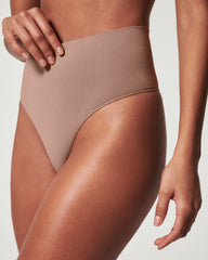 SPANXshape™ ExtraOrdinary Thong Cafe Au Lait