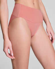 SPANXsupersmooth™ Undie-tectable® Supima® Cotton Hi-Leg Brief Rose Quartz