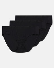 SPANXsmooth™ Fit-To-You Modal Bikini 3-Pack Box Very Black