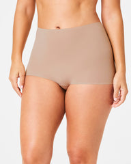 SPANXsmooth™ Fit-To-You Boyshort 3-Pack Box Toasted Oatmeal