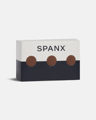 SPANXsmooth™ Fit-To-You Supima® Cotton Thong 3-Pack Chestnut Brown