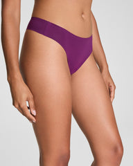 SPANXsmooth™ Fit-To-You Supima® Cotton Thong 3-Pack Box Snap Dragon/Fleur/Emerald Bay