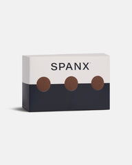 SPANXsmooth™ Fit-To-You Supima® Cotton Brief 3-Pack Chestnut Brown