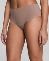 SPANXsupersmooth™ Undie-tectable® Supima® Cotton Tanga Cafe Au Lait