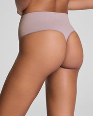 SPANXshape™ ExtraOrdinary Supima® Cotton Thong Lilac Frost
