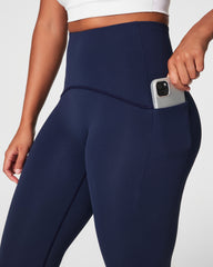SPANXshape™ Booty Boost® Side Pocket Leggings Timeless Navy