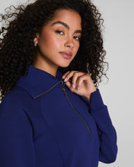 SPANX AirEssentials® Half Zip Midnight Iris