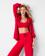 SPANX® FlexFeel Medium Impact Sports Bra Spanx Red