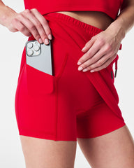 SPANX AirEssentials® Skort, 17" Spanx Red