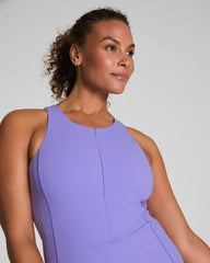 SPANXshape™ Get Moving Zip Front Dress Amethyst