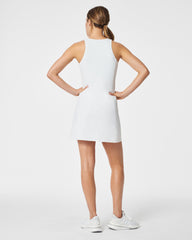 SPANXshape™ Get Moving Zip Front Dress Vivid White