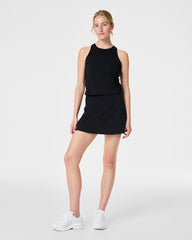 SPANXshape™ CoreLuxe Skort with Mid-Tummy Compression Very Black